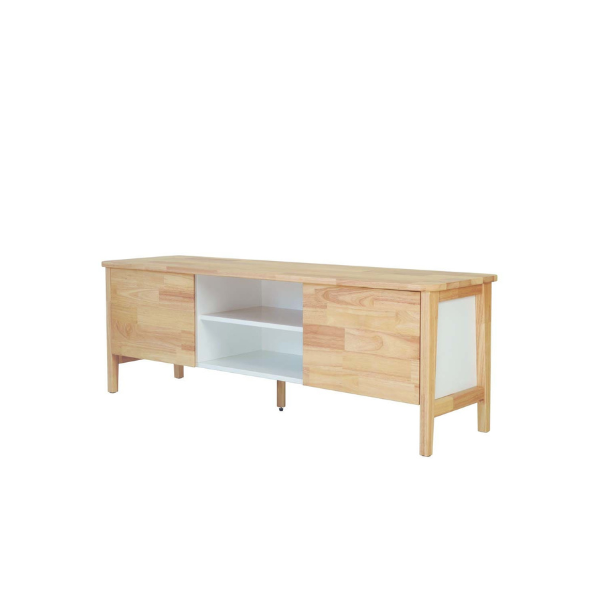 ตูู้เก็บของ CABINO สีไม้ธรรมชาติ-ขาว 2
