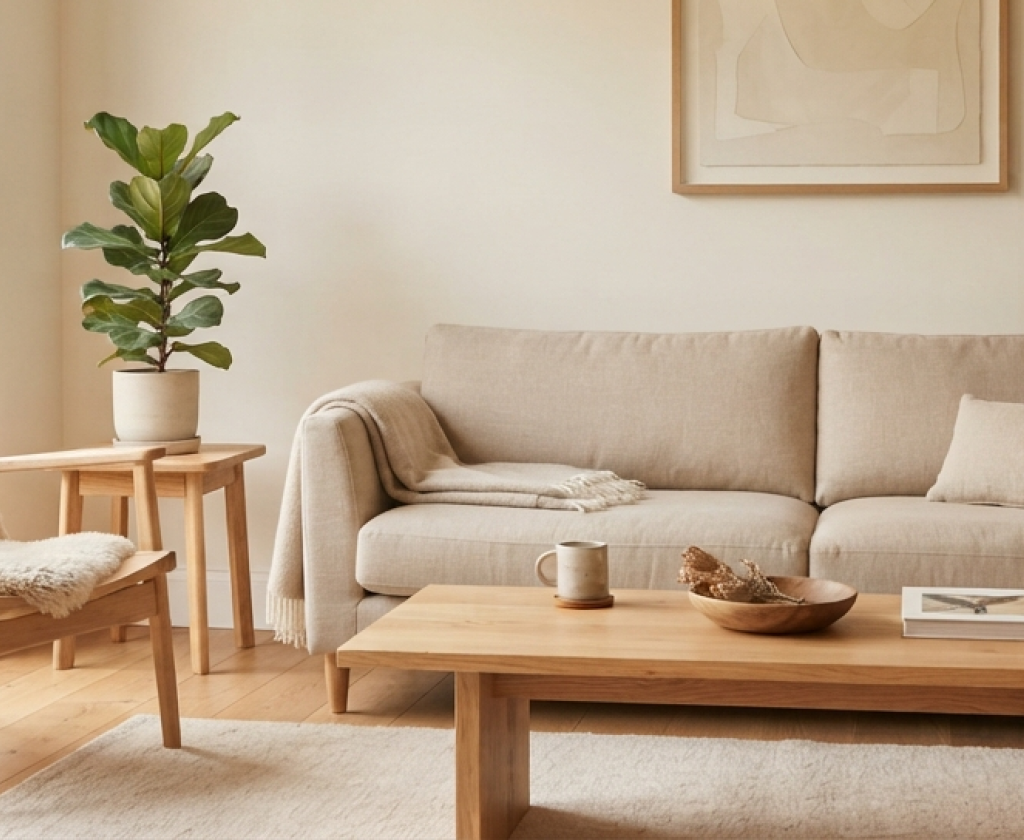 Minimal Style บ้านอบอุ่นด้วยเฟอร์นิเจอร์ไม้แท้